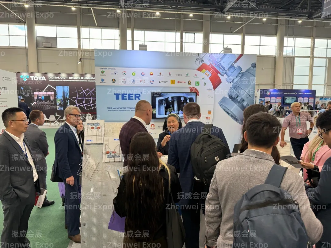 紧邻俄罗斯明星企业展团！振威鞑靼石油化工展中国展区黄金选位